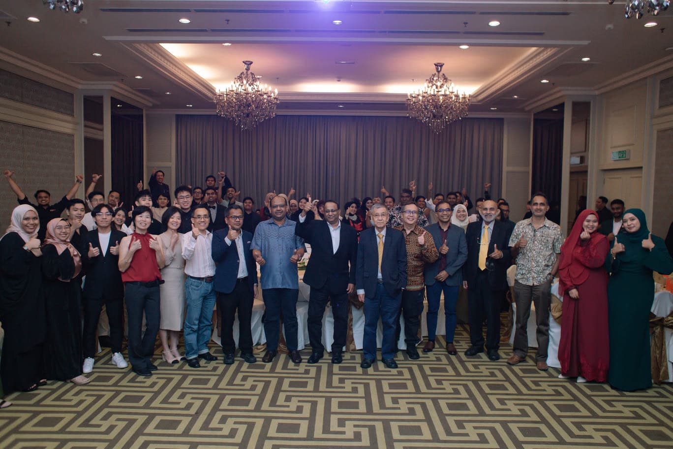 Infinecs Annual Dinner 2023 group celebration - Infinecs