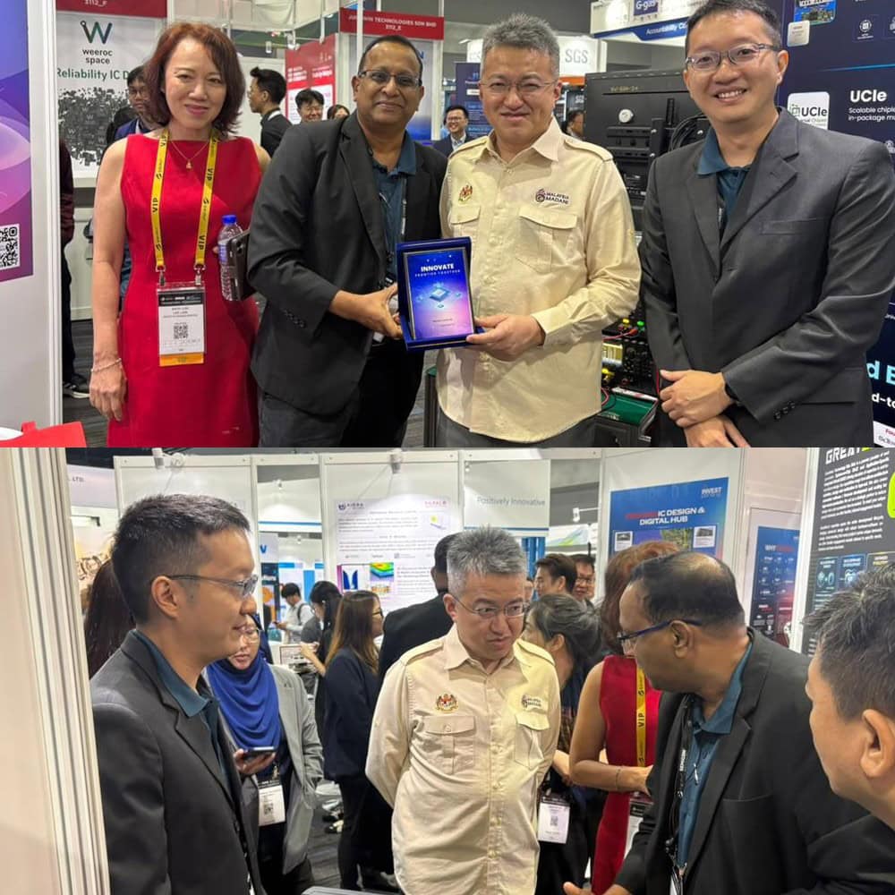Infinecs booth at DMF semiconductor showcase - Infinecs