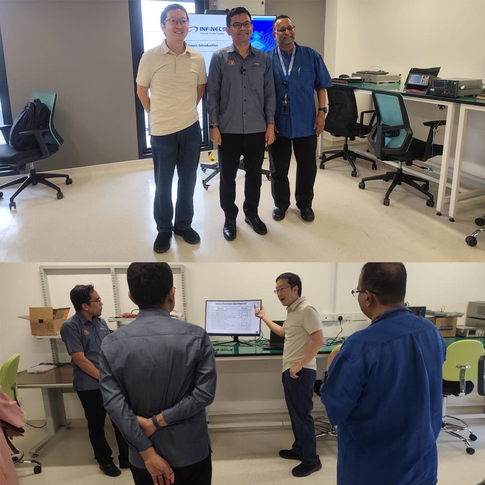 YB Akmal Visit to Infinecs Lab