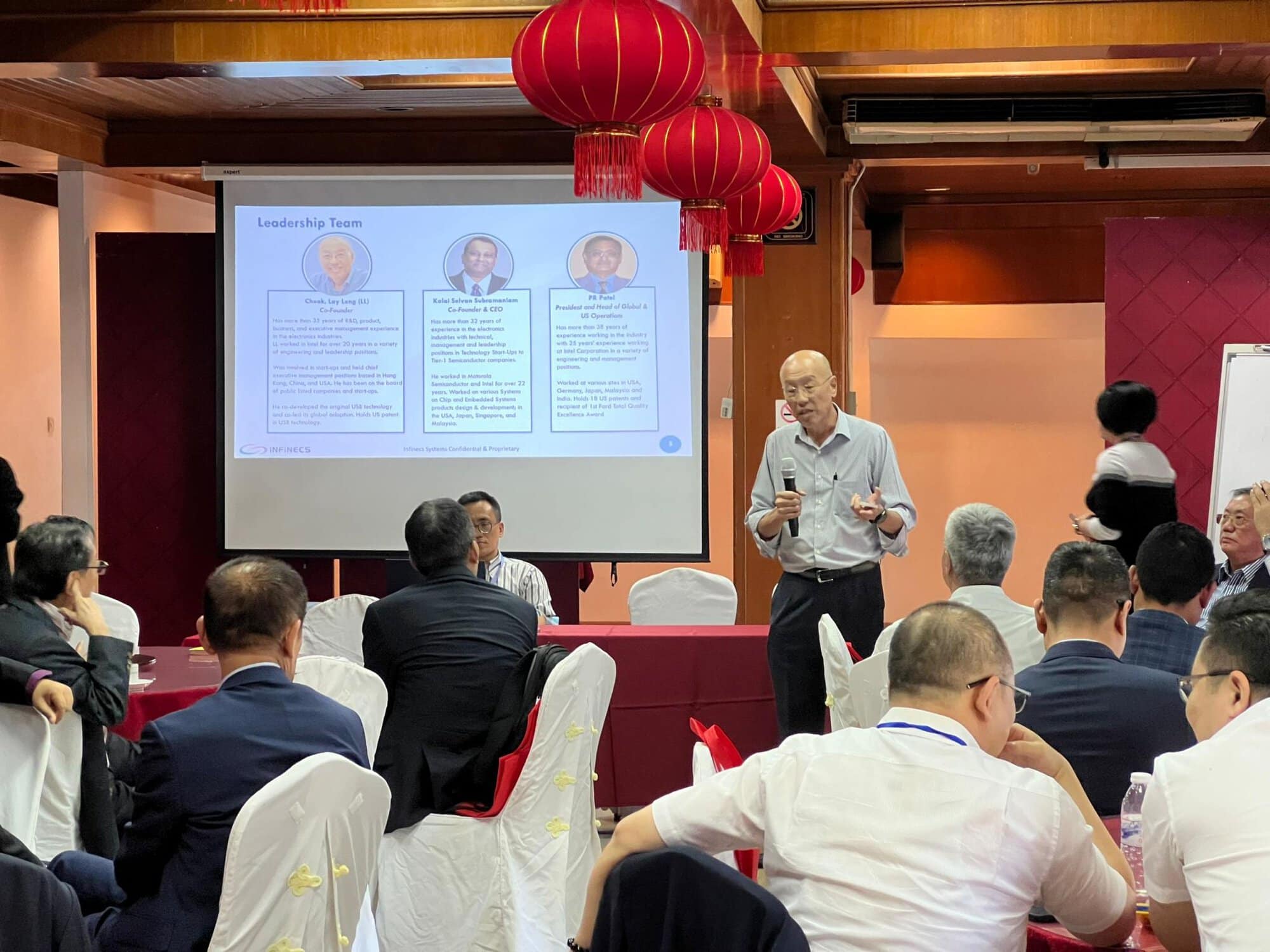 Semiconductor advancement meeting with Chinese investors - Infinecs