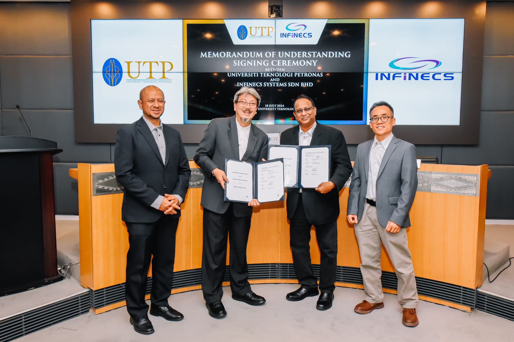 Infinecs and UTP electronics innovation award event - Infinecs